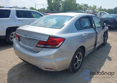 2015 Honda Civic Se z USA, uszkodzony, nr VIN 19XFB2F73FE089681